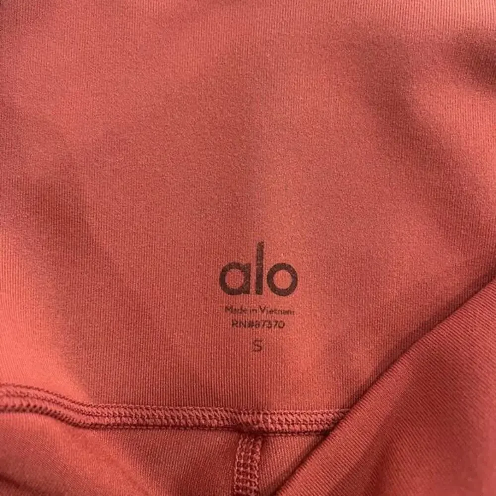 ALO Yoga Pink Purple High‎ Waisted Leggings Size Small
